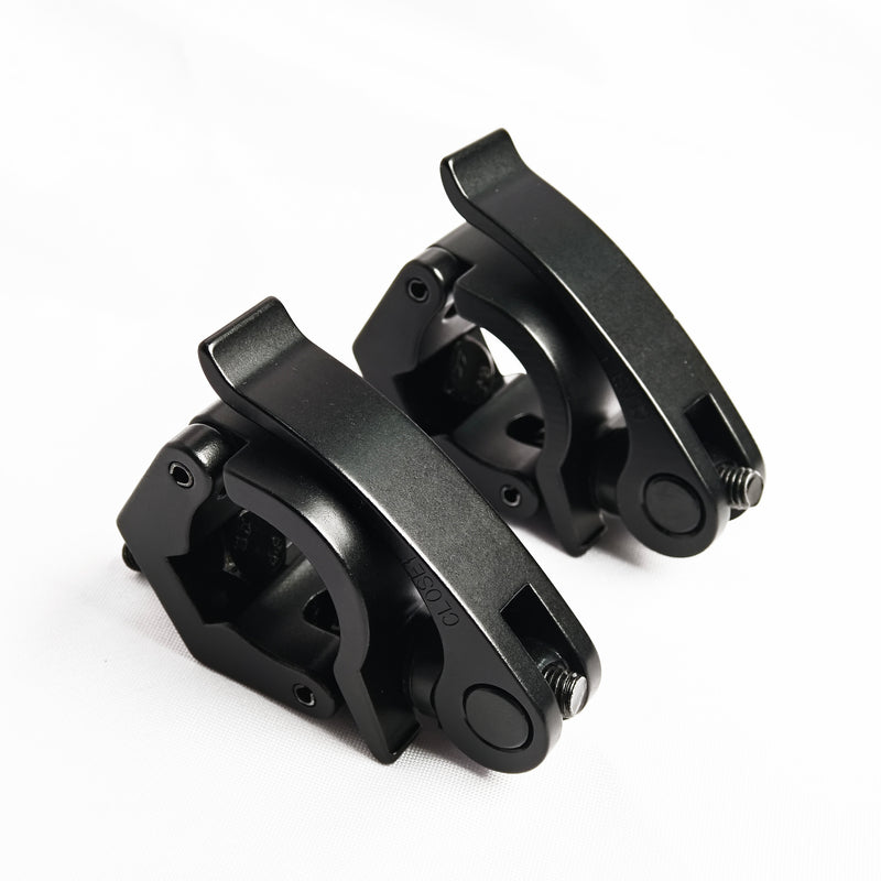 Compact Aluminum Shovel Holder (28–35 mm Diameter)