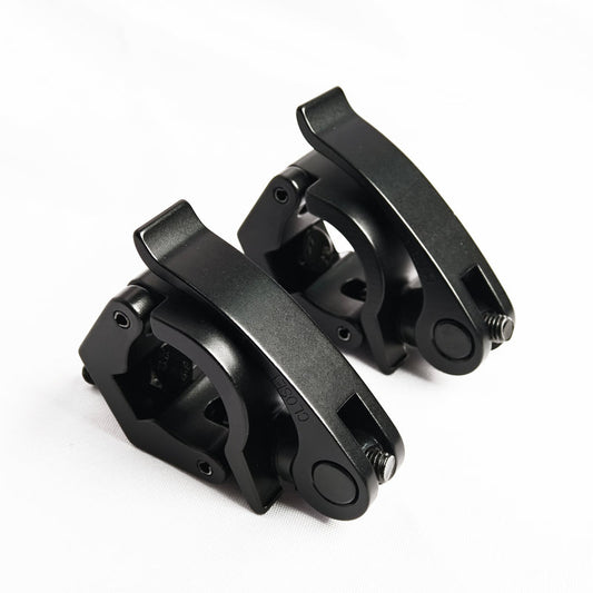 Compact Aluminum Shovel Holder (28–35 mm Diameter)