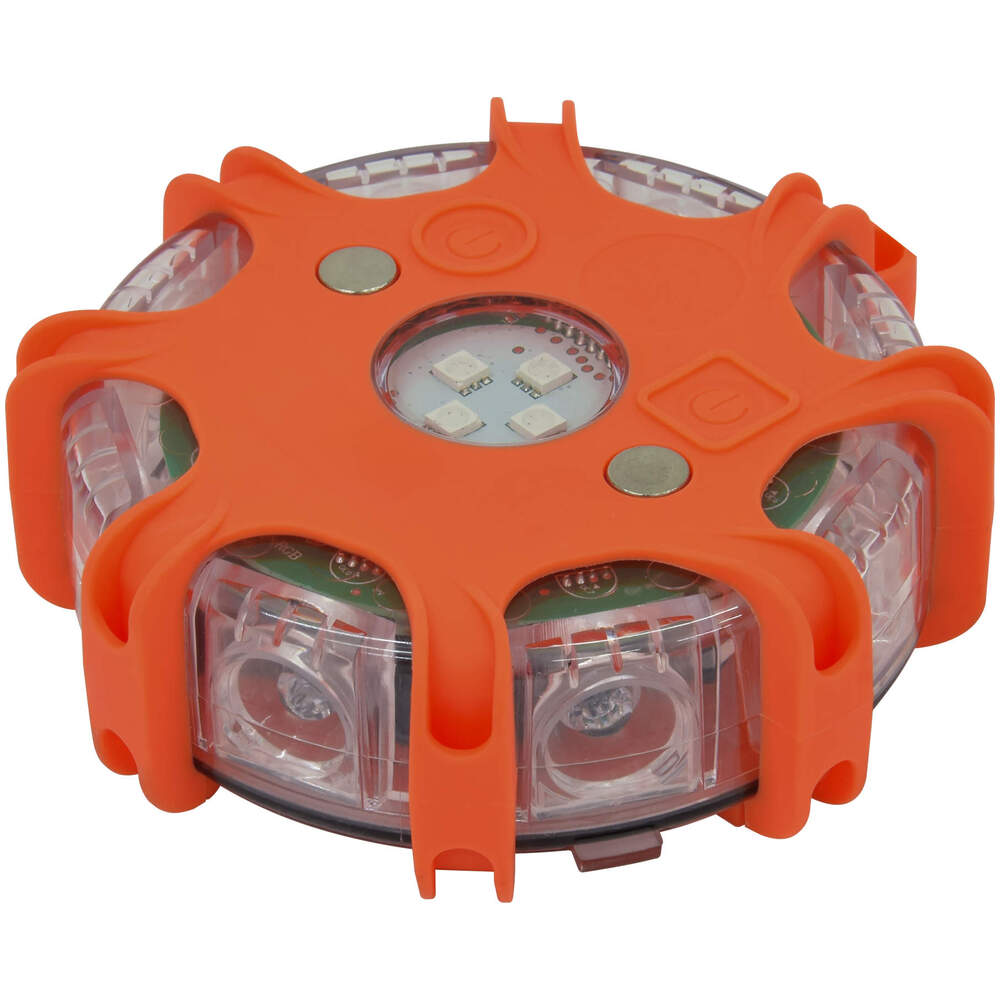 Auto-Sync LED Flare System (Rechargeable Emergency Warning Lights)