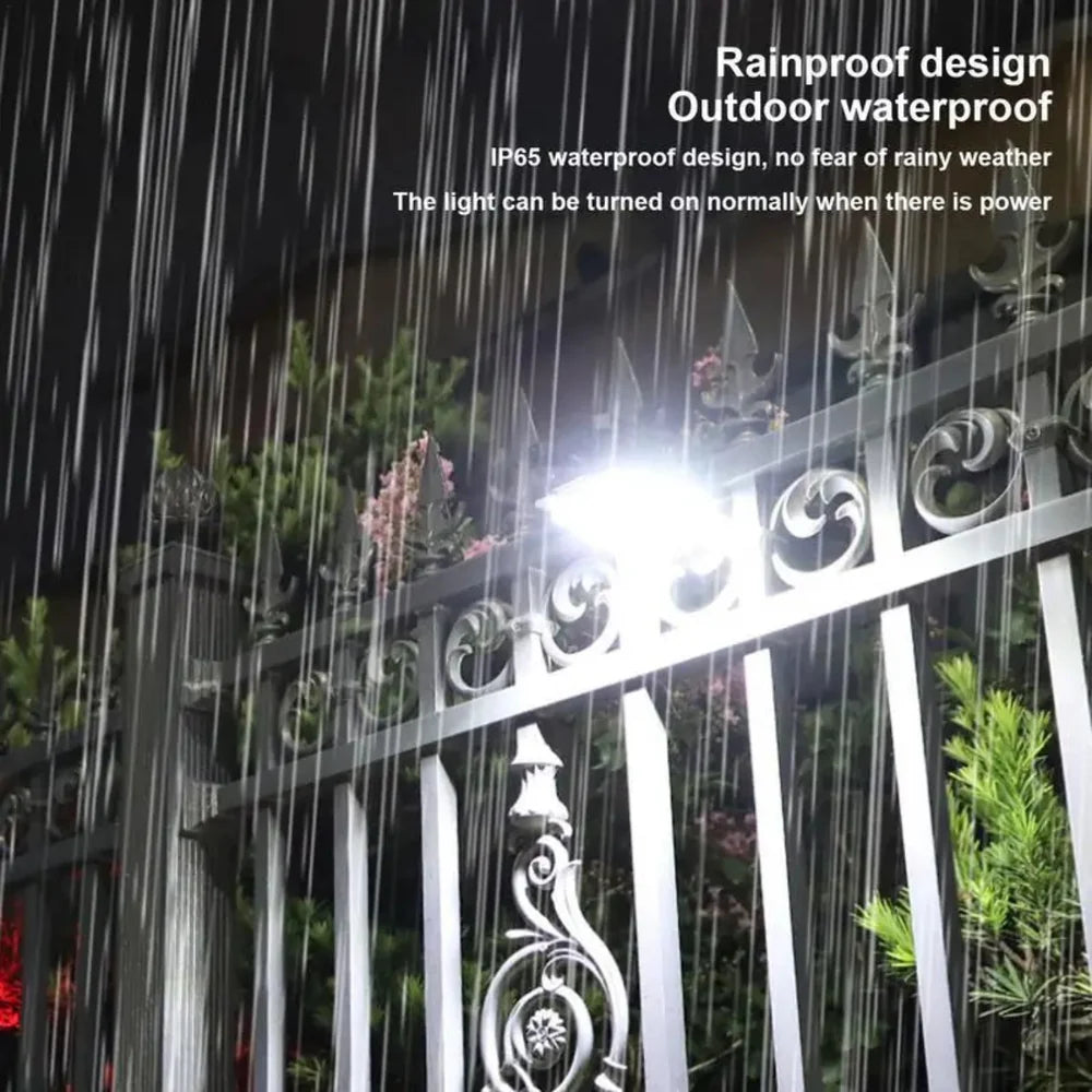 Solar Clip Light – Rechargeable Motion Sensor Outdoor Camping Lamp