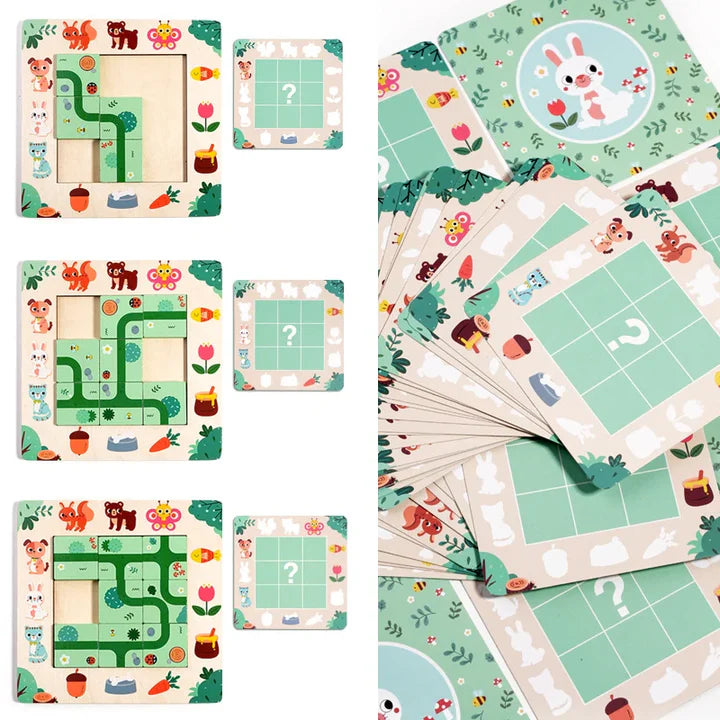 Montessori Wayfinding Puzzle Board