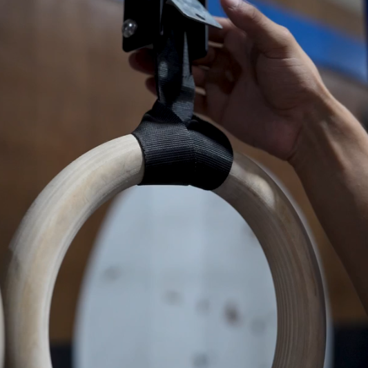 Rapid Rings – Quick-Adjust Gymnastic Rings System
