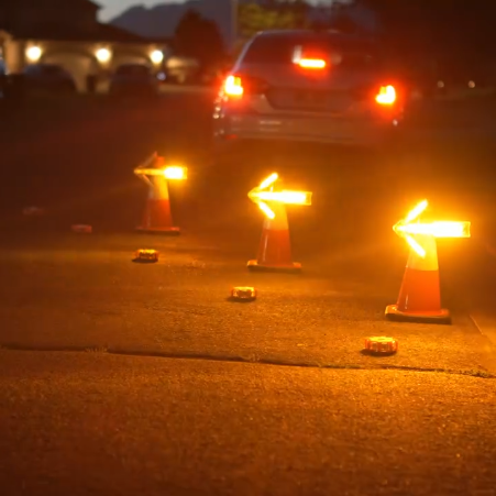 Auto-Sync LED Flare System (Rechargeable Emergency Warning Lights)