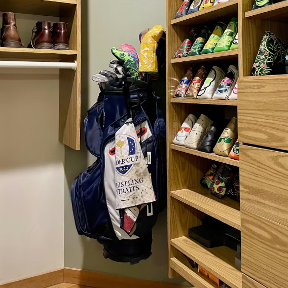 Elegant & Durable Golf Bag Display