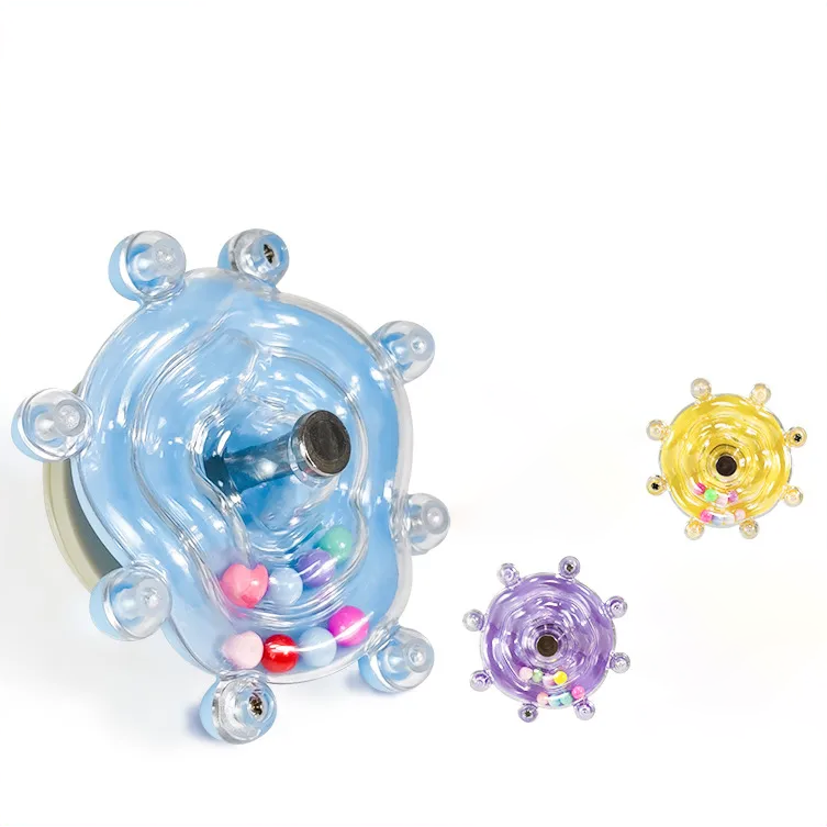 Interactive Parrot Toy with Sounding Ball Turntable