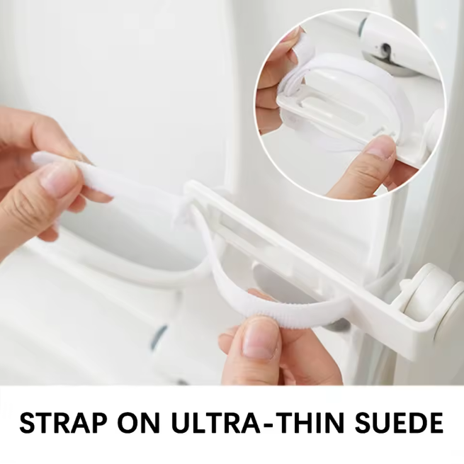 Toilet Seat Foot Pedal Lifter – Hands-Free Toilet Seat Lift Mechanism