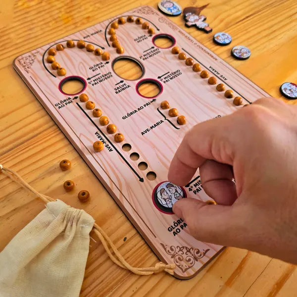 Interactive Rosary Bead Set | Learn and Practice the Rosary Prayer in an Engaging Way