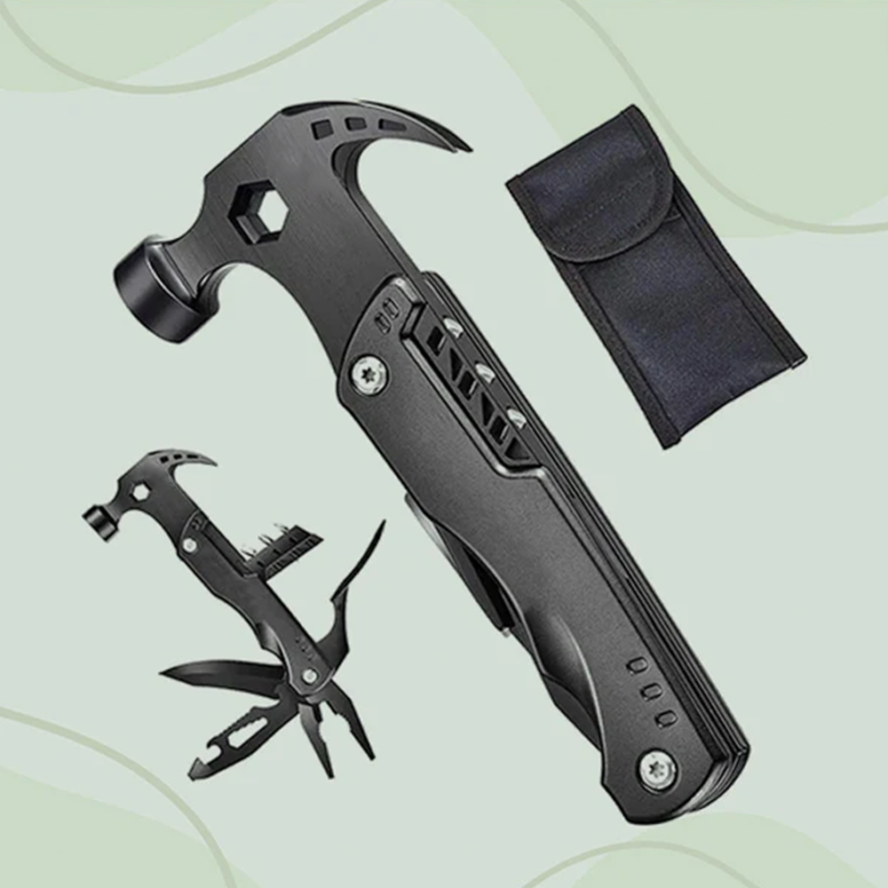 14-in-1 Multi-functional Tool - Essential for Hiking and Adventure