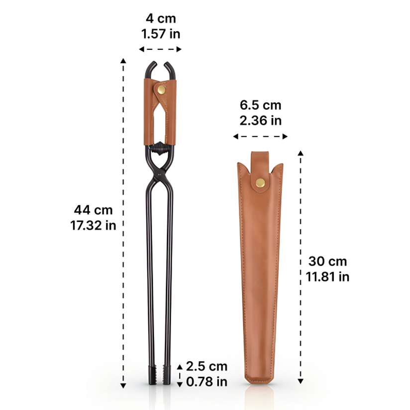 Wilderness camping pliers - essential for charcoal burning and tree branch gathering