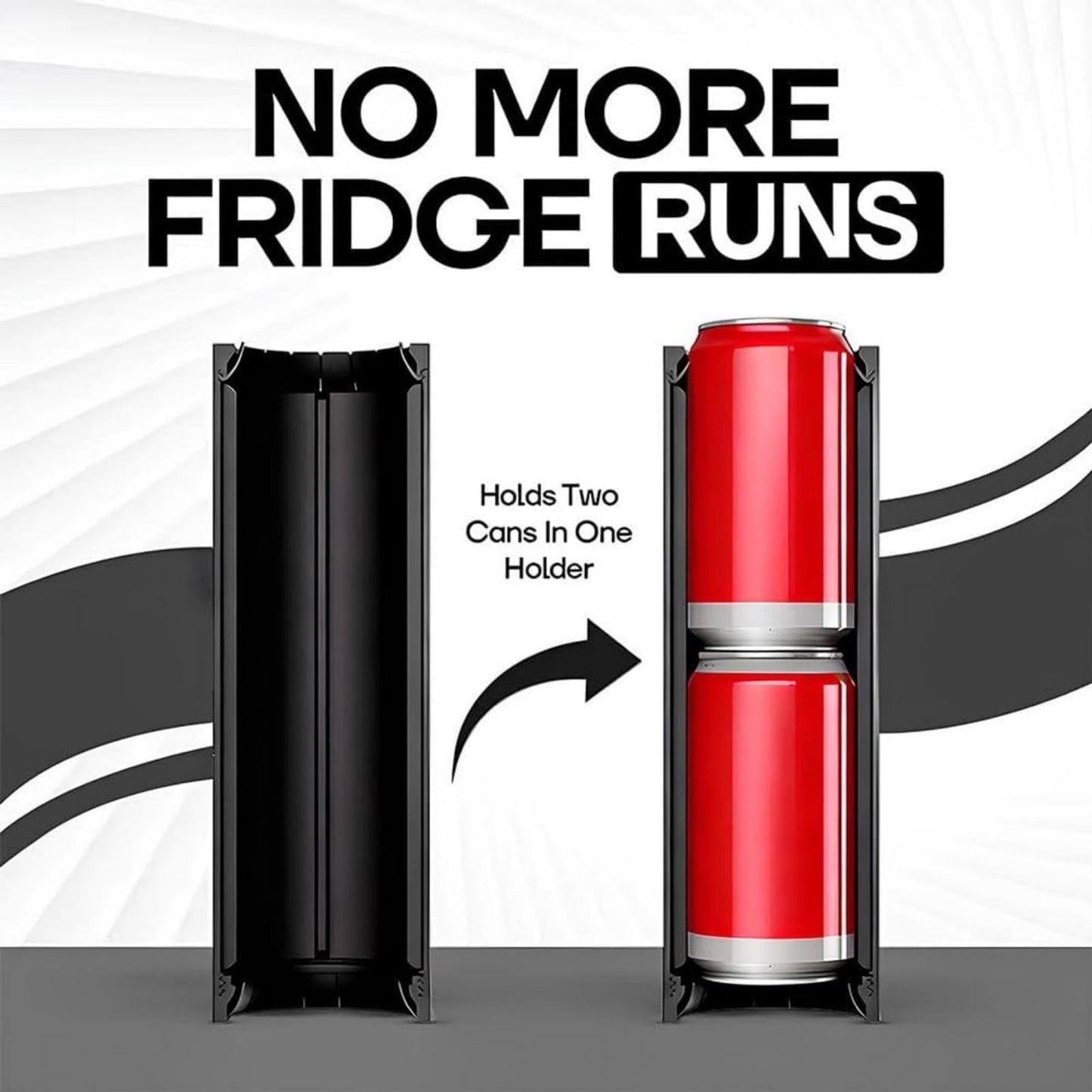 Double Tactical Reload Can Holder – Refrigeration Dual 12oz Beverage Dispenser