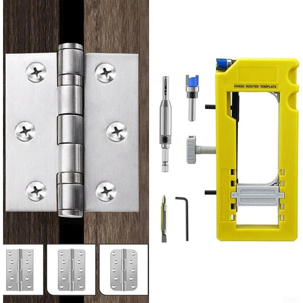 Door Hinge Jig, Hinge Installation Kit