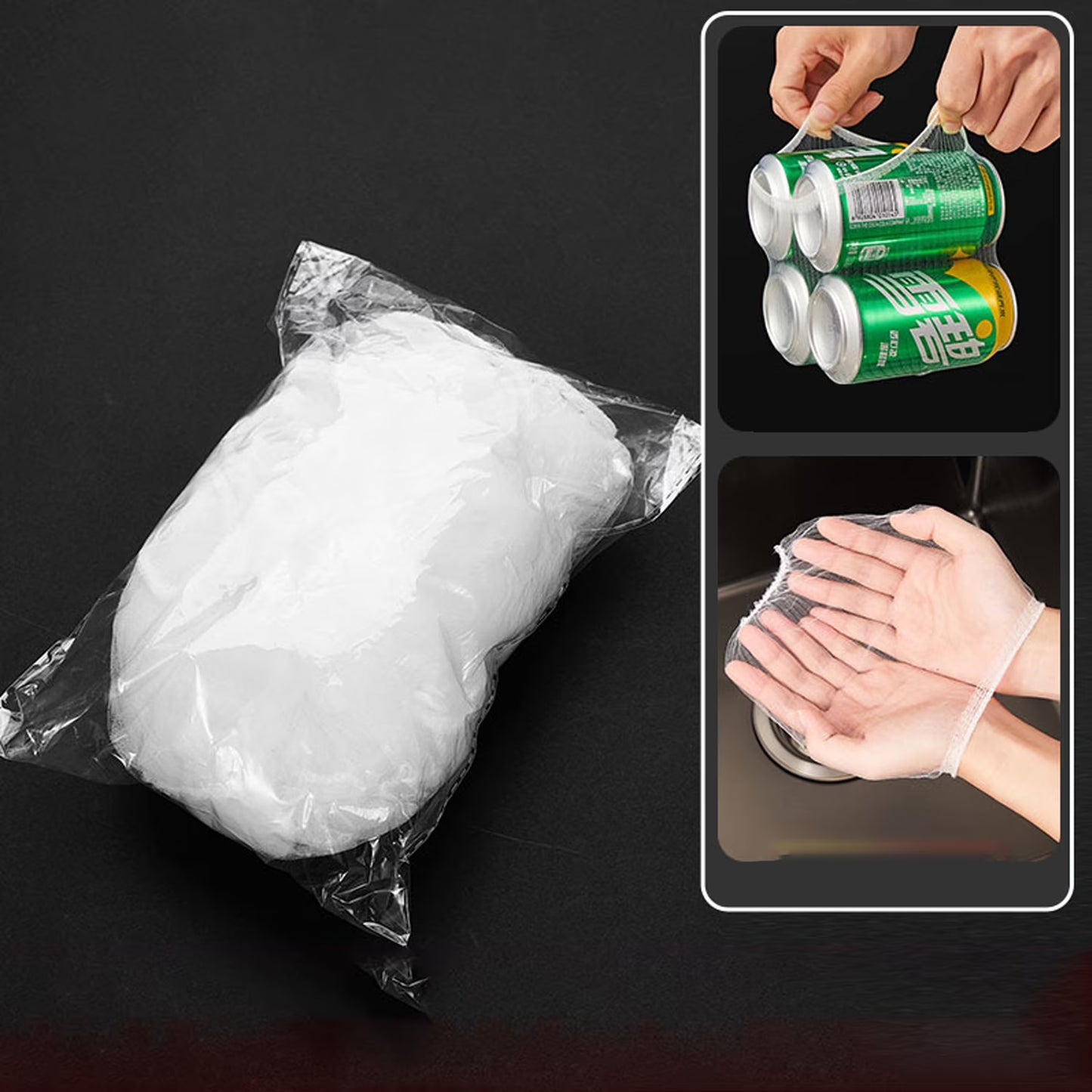 Triangular Three-Leg Sink Filter (Includes 50 Filter Bags, Space-Saving Design, Ideal for Kitchen