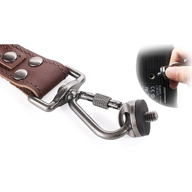 Black Matte Single Camera Strap