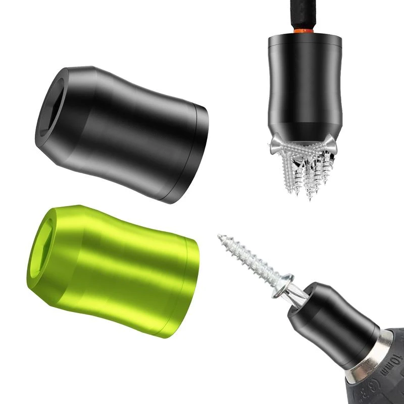 Magnetic Screw Ring Set – 1/4 Inch Strong Magnet for Hex Screwdriver Bits (2-Pack)