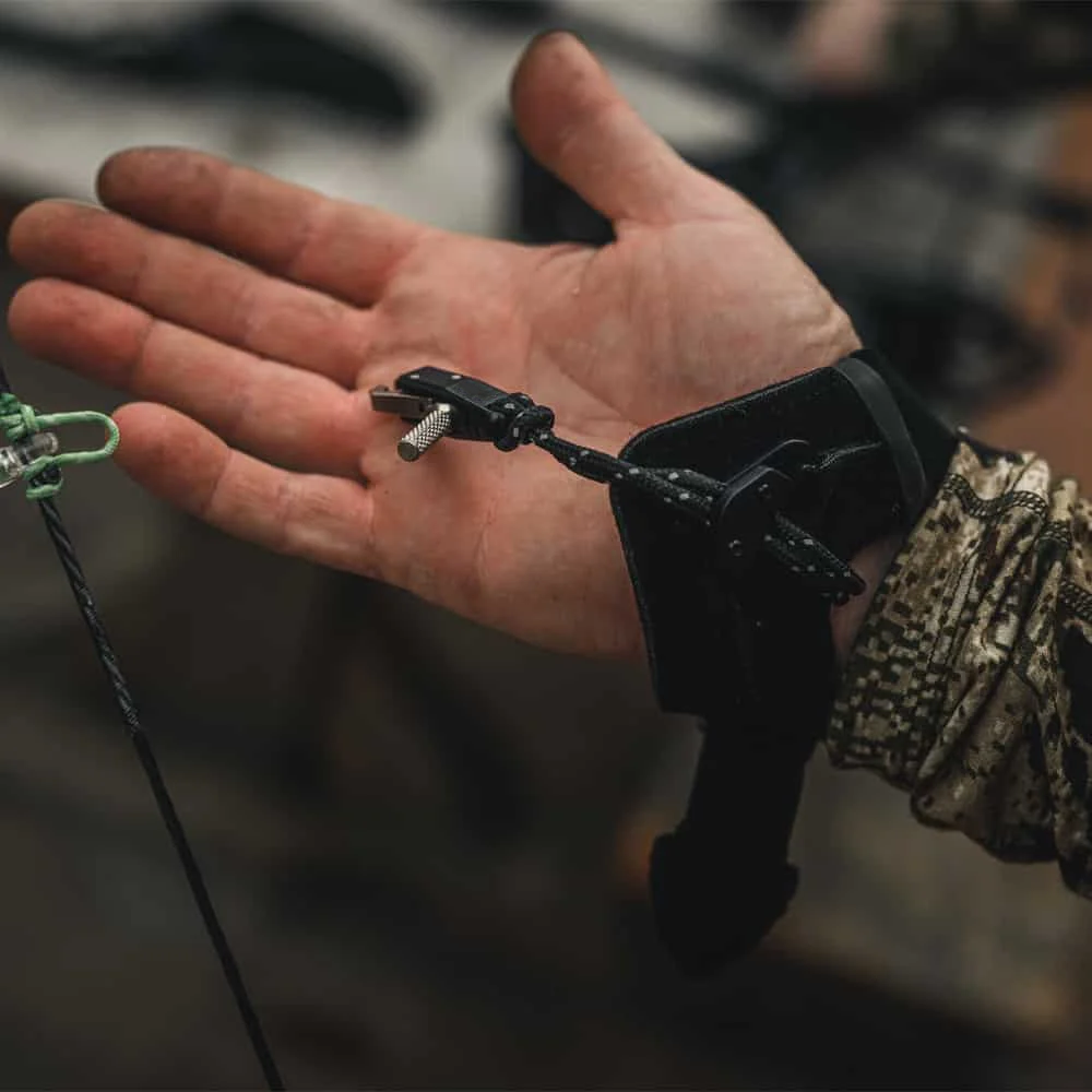 Archery Release Aid – Ambidextrous Stainless Steel Single Caliper