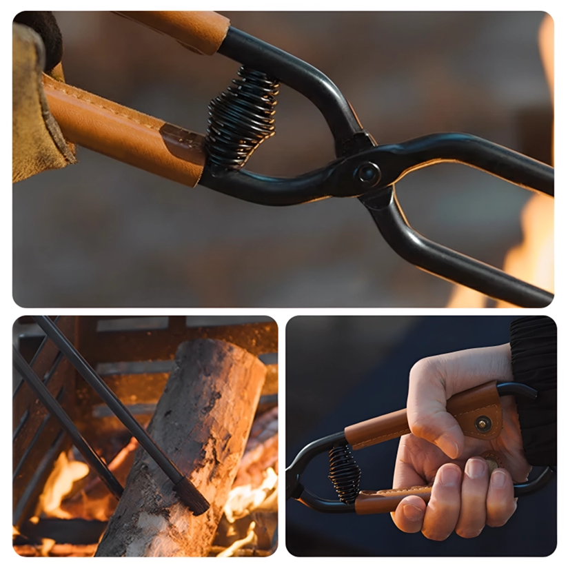 Wilderness camping pliers - essential for charcoal burning and tree branch gathering
