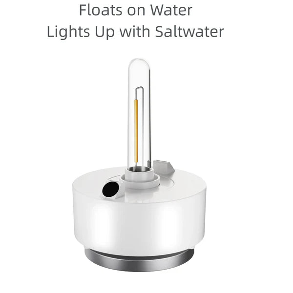 Saltwater Candle Lamp – Portable and eco-friendly LED emergency light