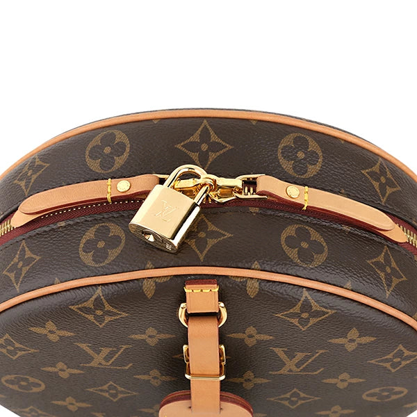 Mini hat box, genuine leather, excellent craftsmanship