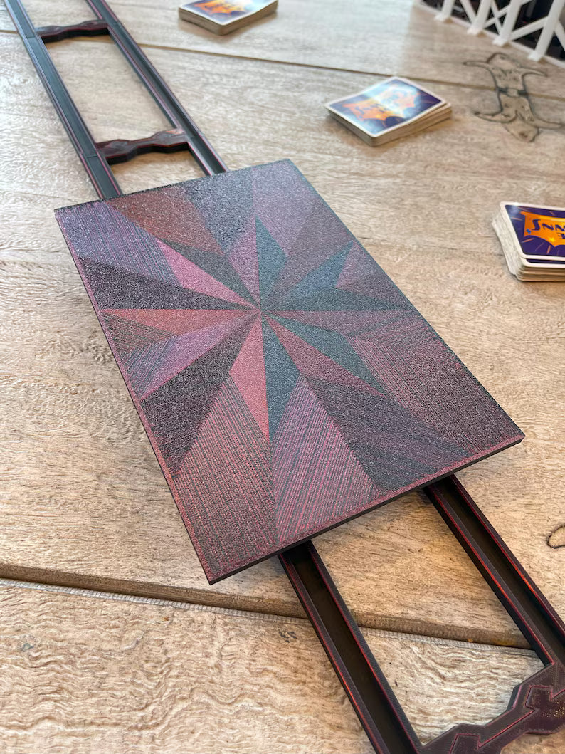 Game Glider Original – Red & Black Edition with Black Rails