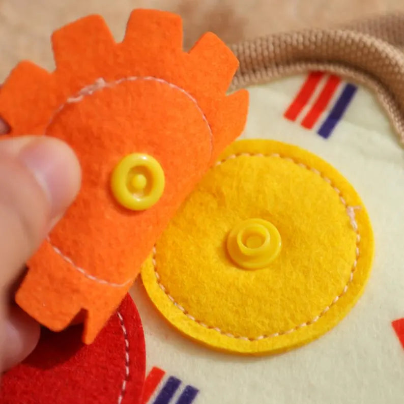 Felt Quiet Book — Children's Educational Activity Book (Ages 3-6)