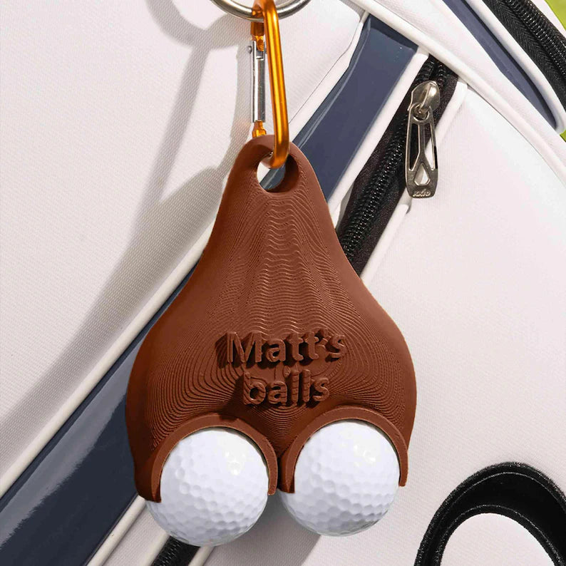 Personalized golf ball clips | Fun 3D printed clips