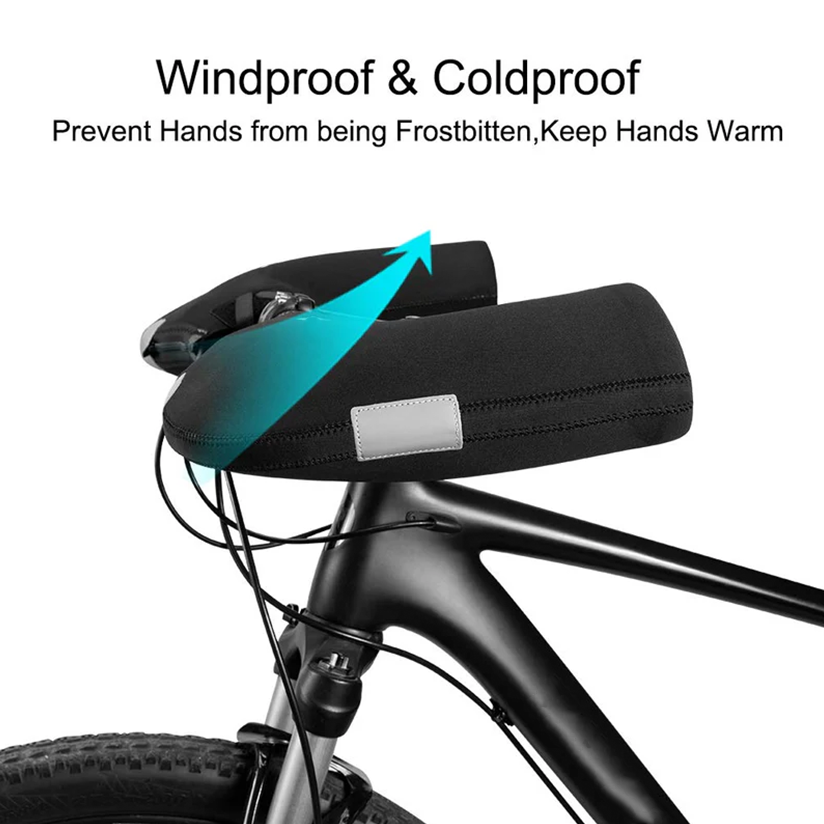 Handlebar Mittens - Cold Weather Windproof MTB Bar Covers
