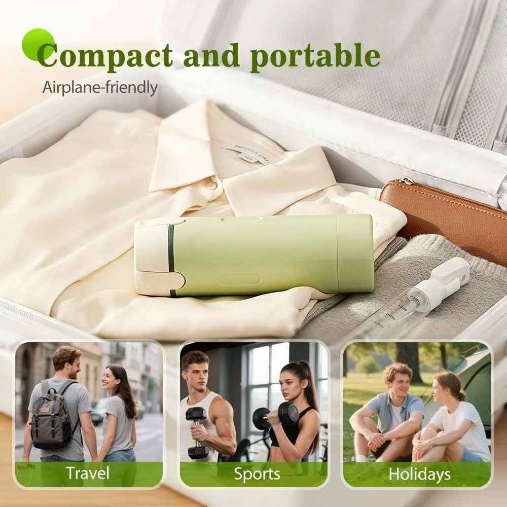 4-in-1 travel travel bottle