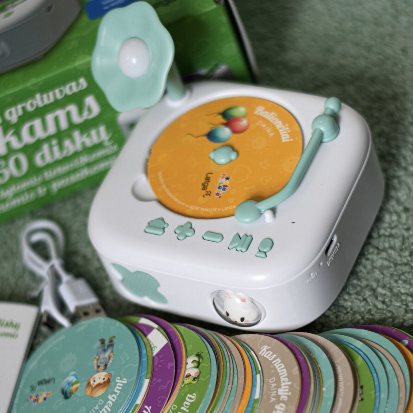 Educational Story Record Player