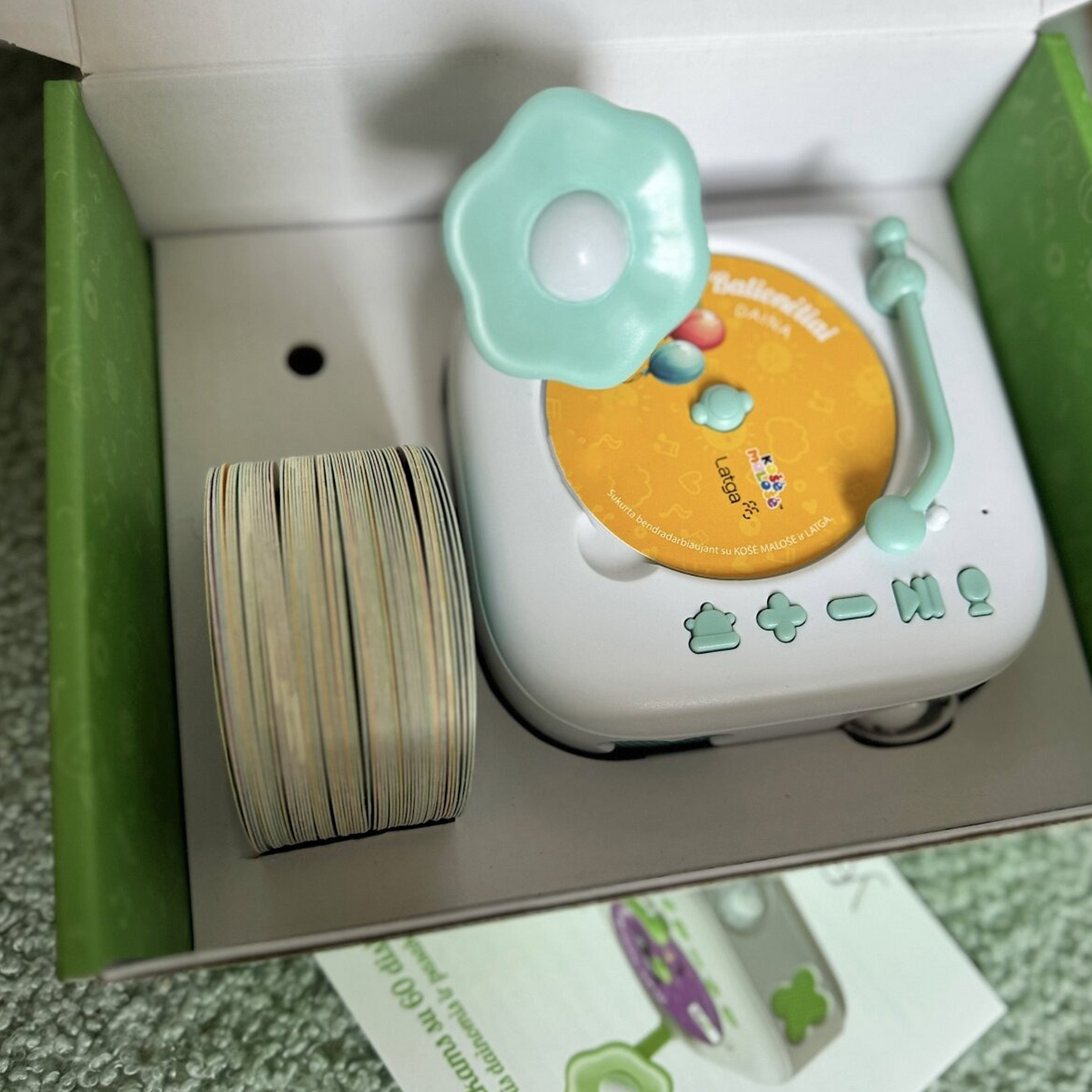 Educational Story Record Player