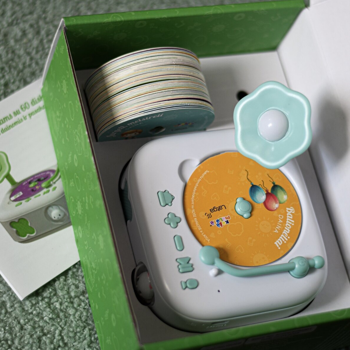 Educational Story Record Player