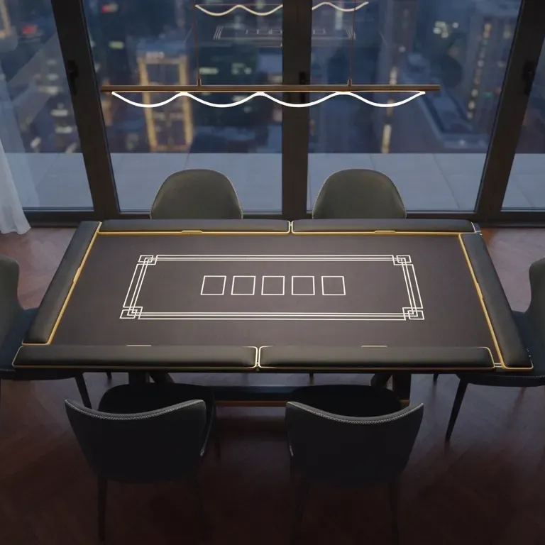 Convenient Poker Table - Transform Your Dining Table into a Casino-Grade Game Table