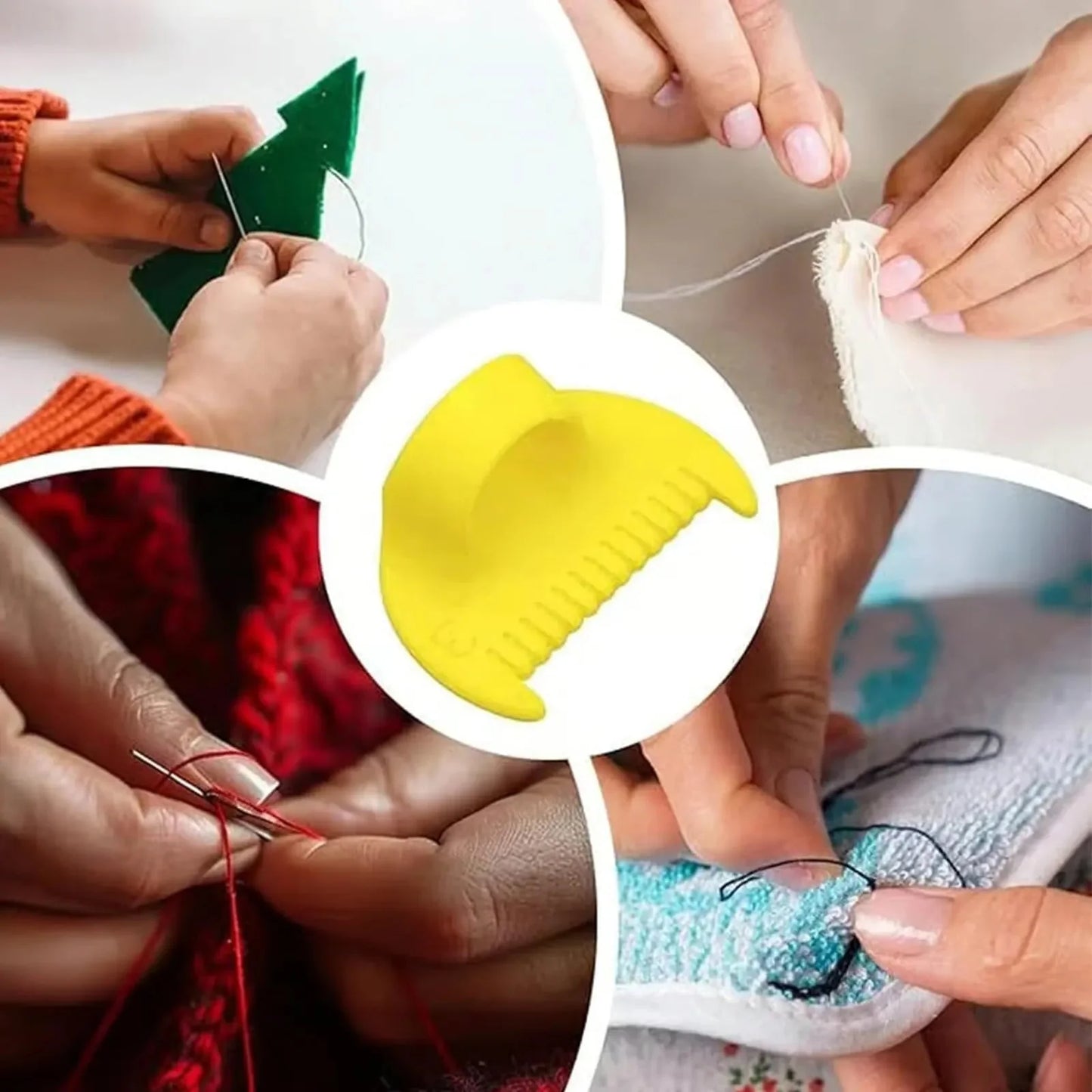 Ergonomic Sewing Ruler Set for Precise Stitching