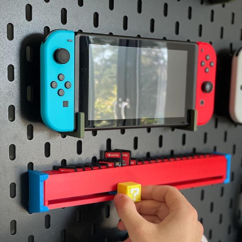 Nintendo Switch Game Cartridge Storage Box – Compact and Stylish Game Organizer