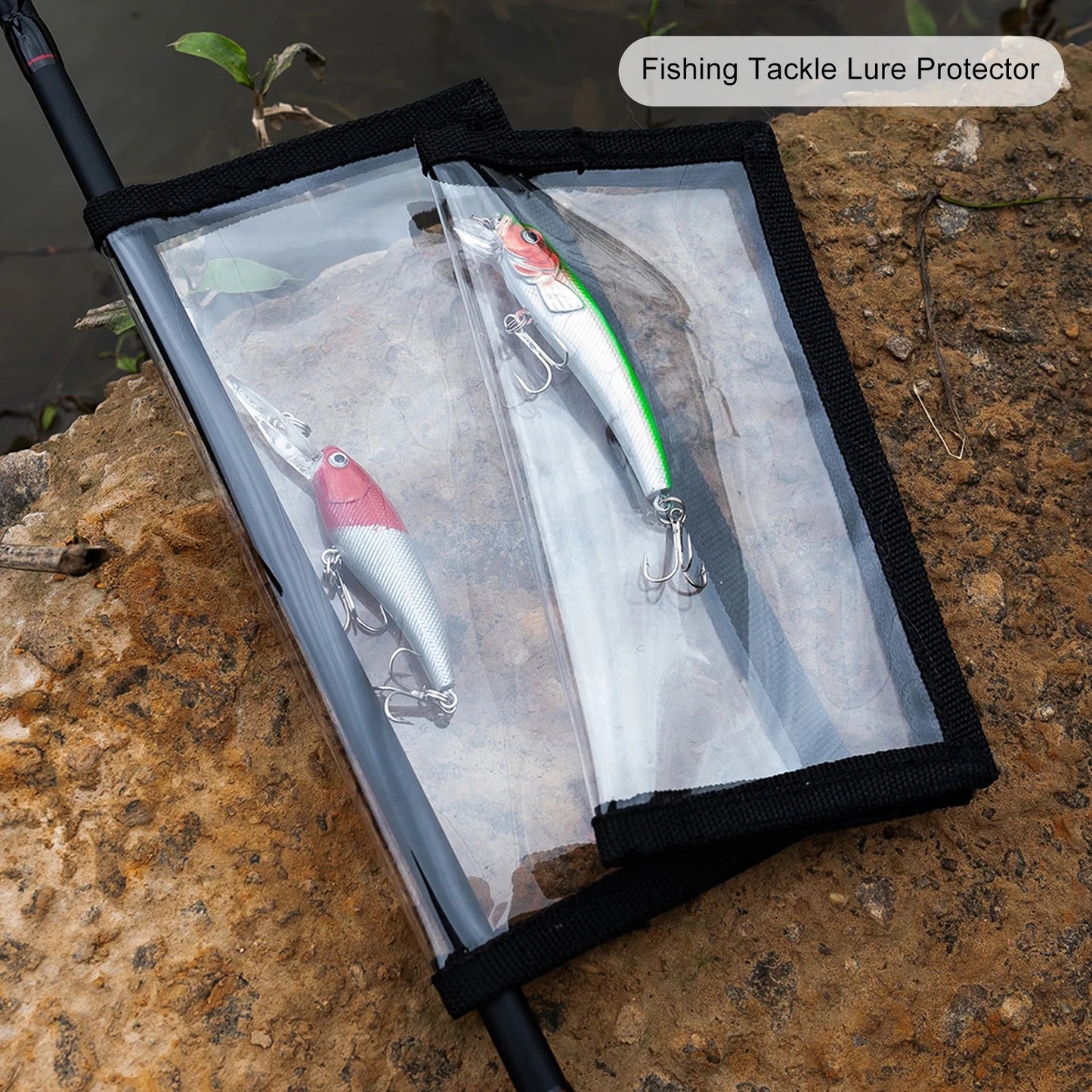 Fishing Bait Protector | Elastic Transparent Waterproof PVC Bait Cover