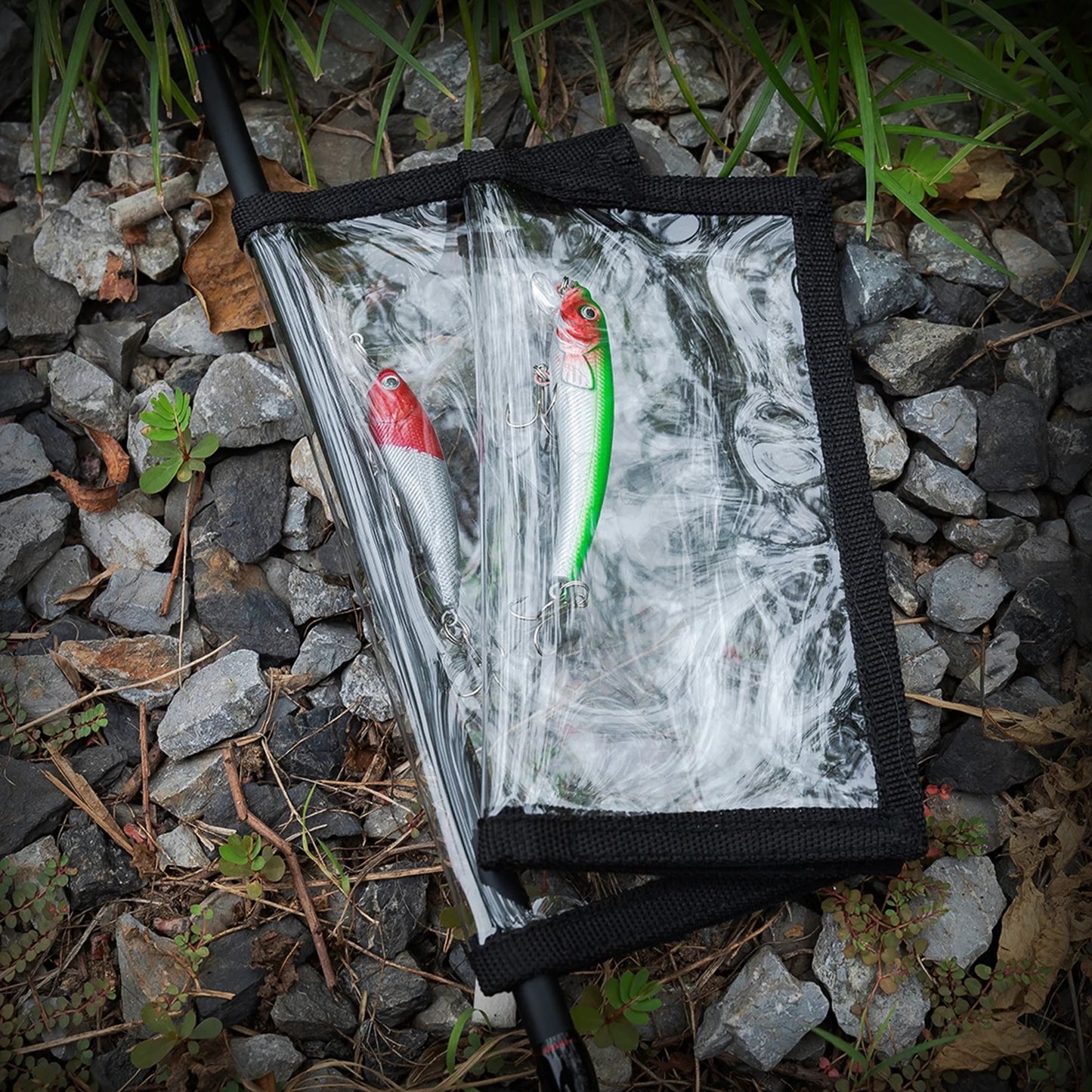 Fishing Bait Protector | Elastic Transparent Waterproof PVC Bait Cover