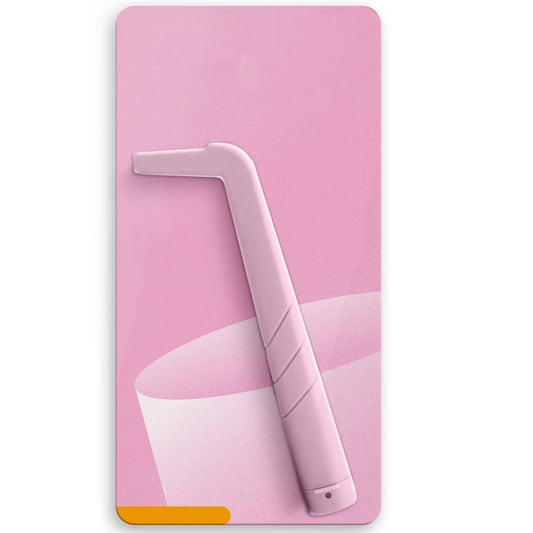 Hiccup Straw – 2-Pack Pink | Natural, Drug-Free Hiccup Remedy for Adults and Kids