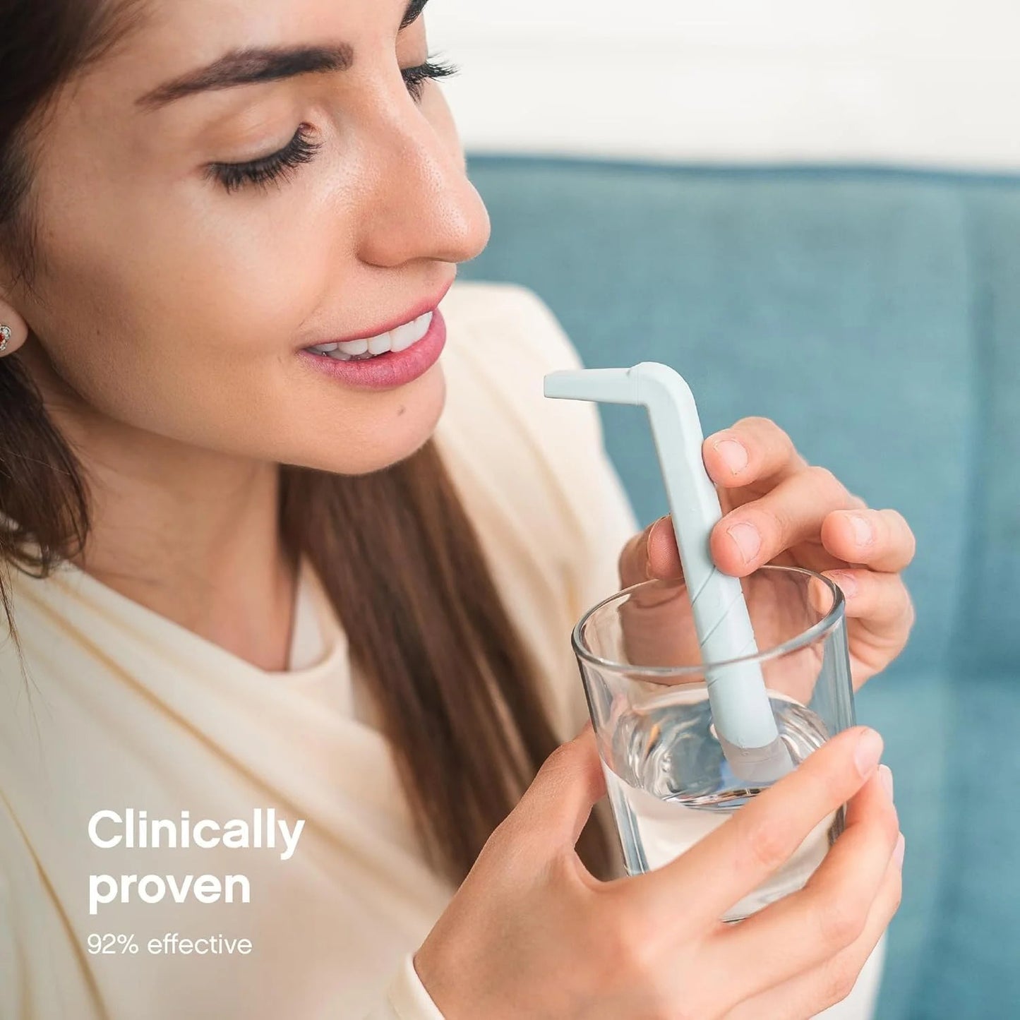 Hiccup Straw – 2-Pack Pink | Natural, Drug-Free Hiccup Remedy for Adults and Kids