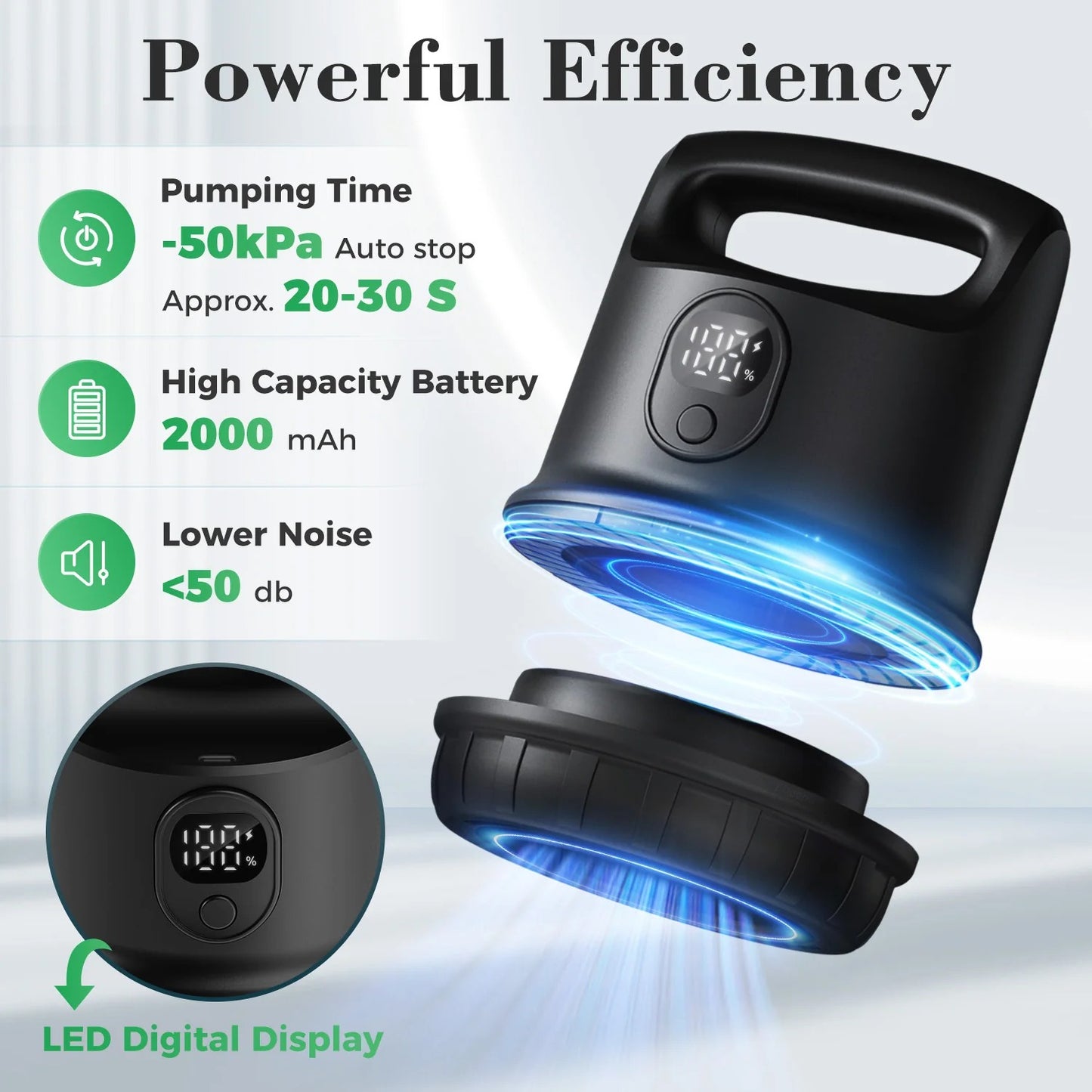 Automatic Mason Jar Vacuum Sealer – Upgraded Electric Food Preservation Kit