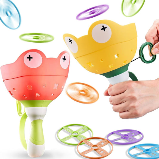 Outdoor Flying Disc Game Set – Active Fun for Kids Ages 4–8