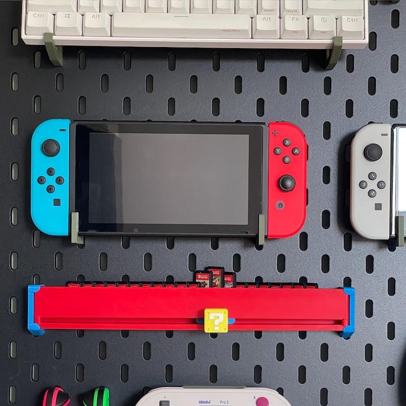 Nintendo Switch Game Cartridge Storage Box – Compact and Stylish Game Organizer