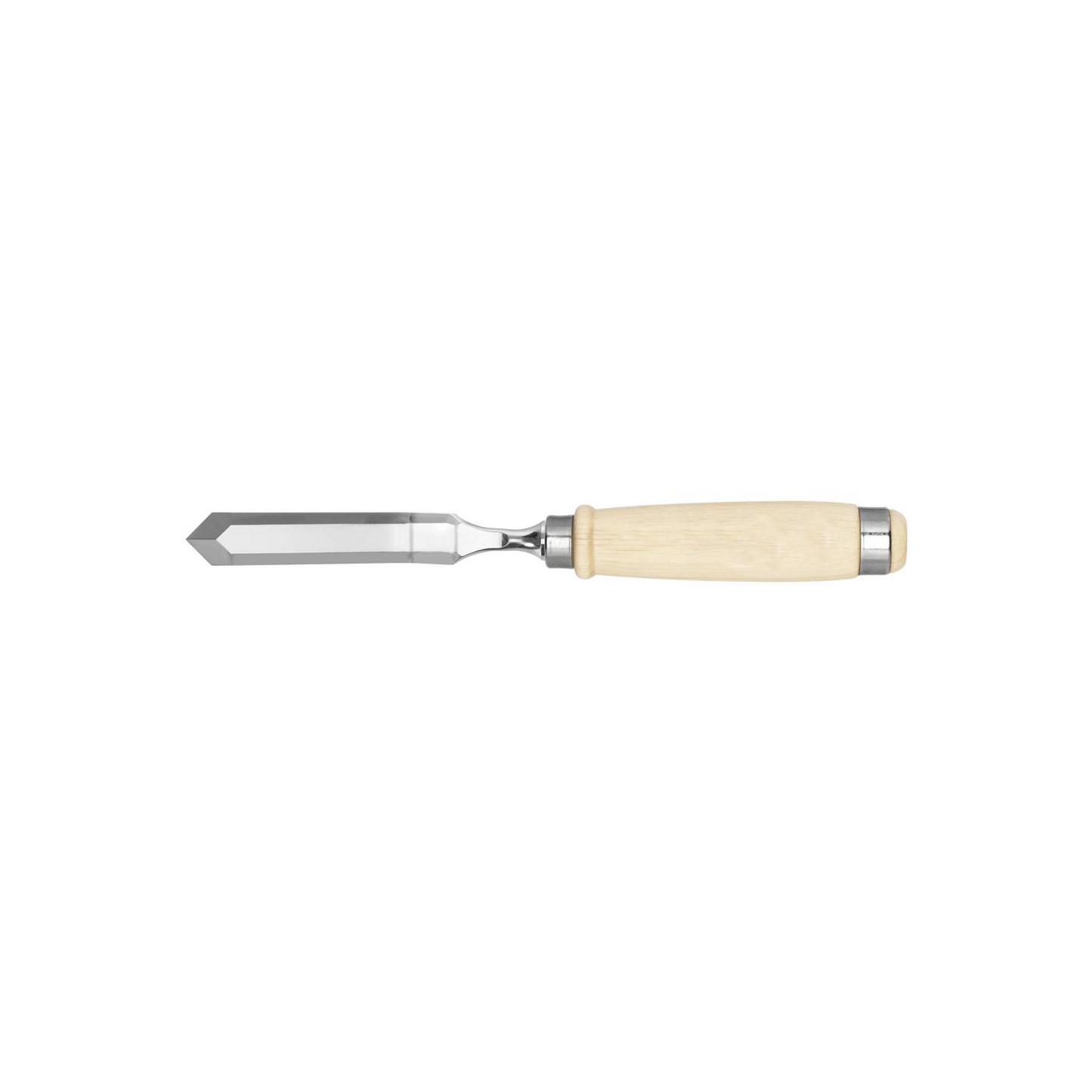 Wooden chisel, off-center tip, 26 mm