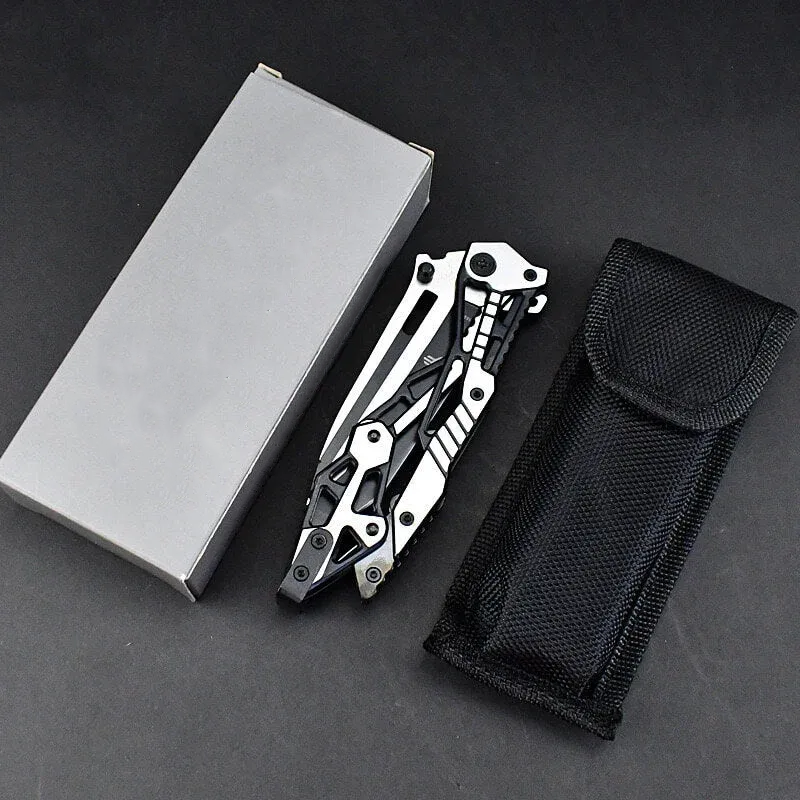 Mechanical Armor Magic Folding Knife