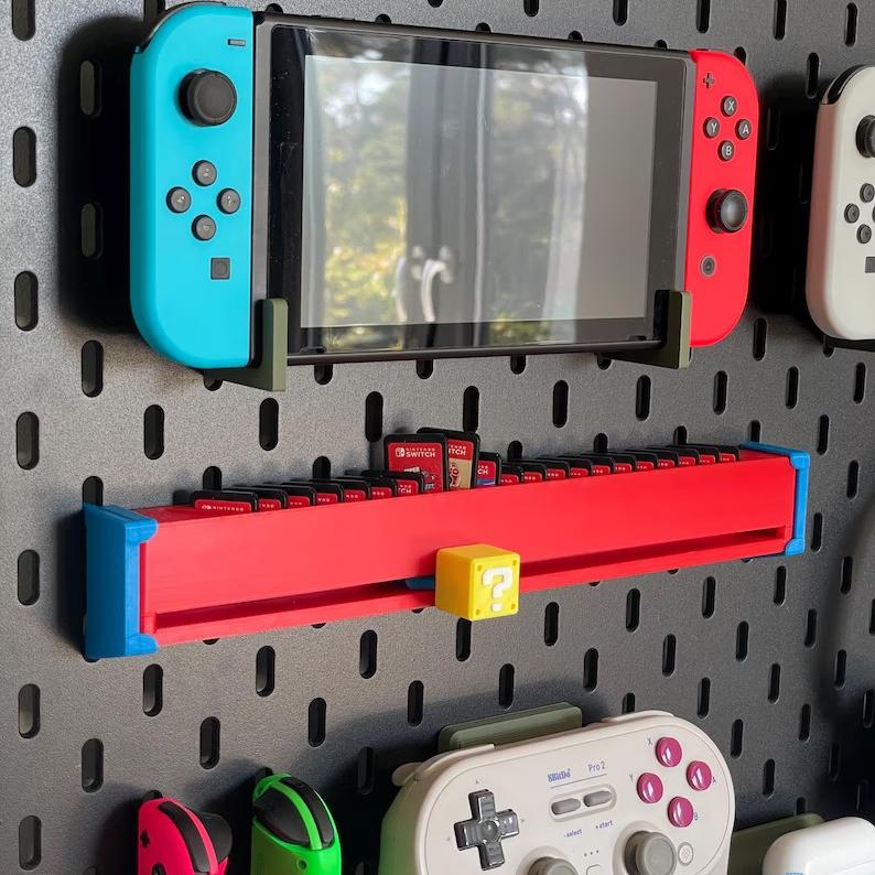 Nintendo Switch Game Cartridge Storage Box – Compact and Stylish Game Organizer