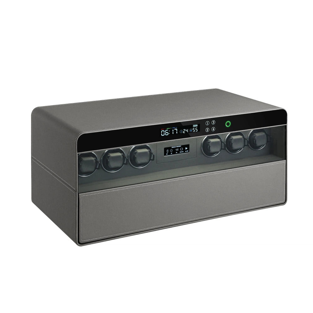 High-end watch safe - automatic winding, etc