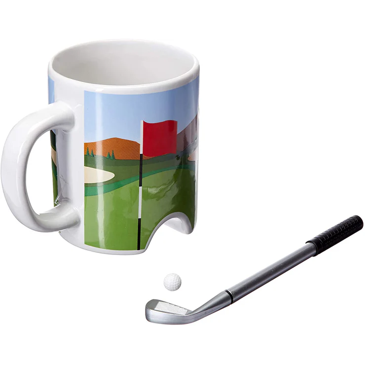 Putter Cup Golf Mug | Golf Companion to Enhance Focus and Stability
