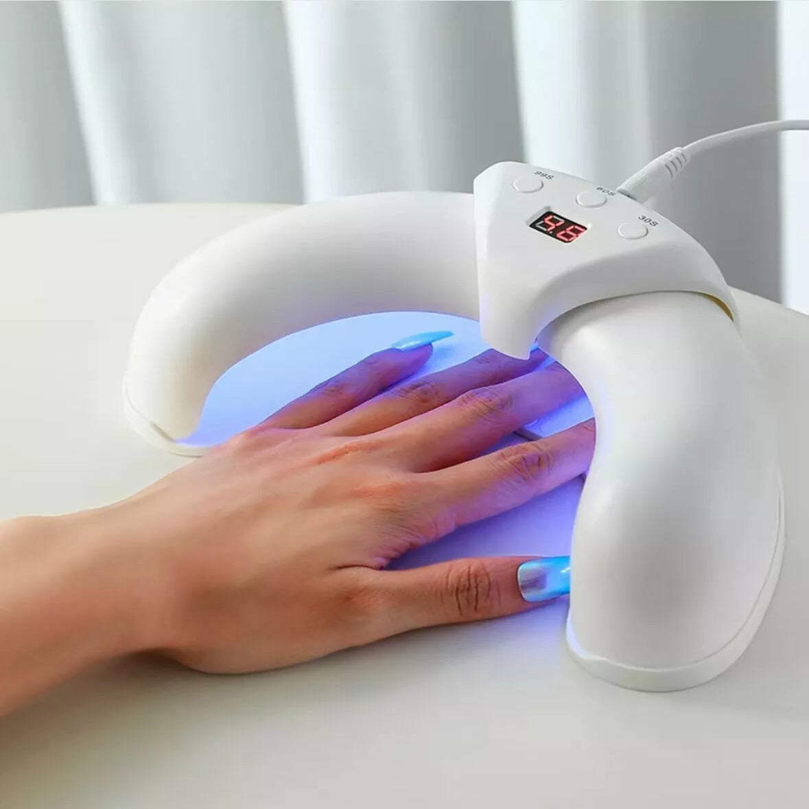 Foldable Nail Fungus Laser Treatment Device – Multi-Toenail & Fingernail Light Therapy with 18 LEDs