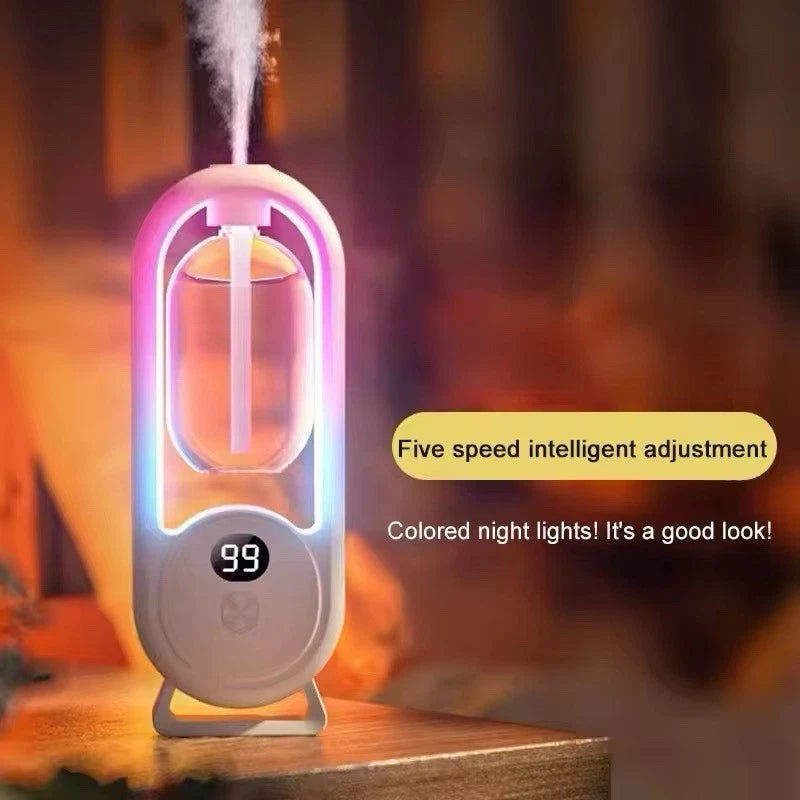 Automatic Space Aroma Diffuser — Light-Oxygen Relaxation Aromatherapy Device