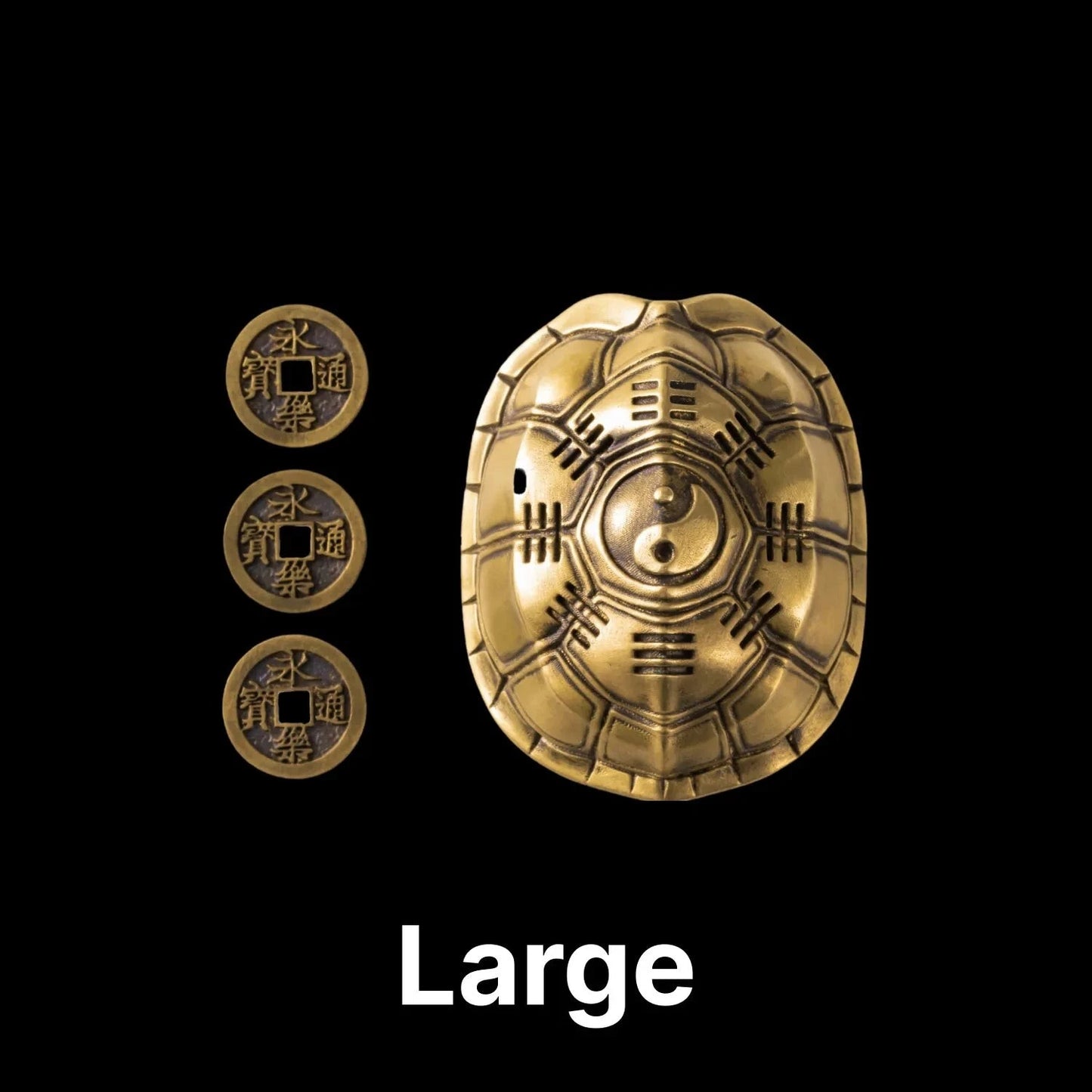 Turtle Shell Divination Decision Maker Lucky Turtle Figurine