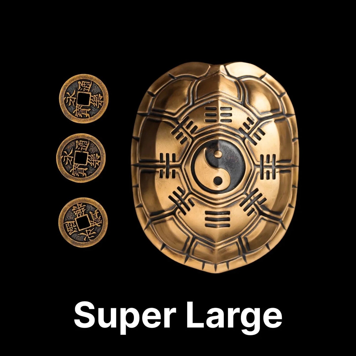 Turtle Shell Divination Decision Maker Lucky Turtle Figurine