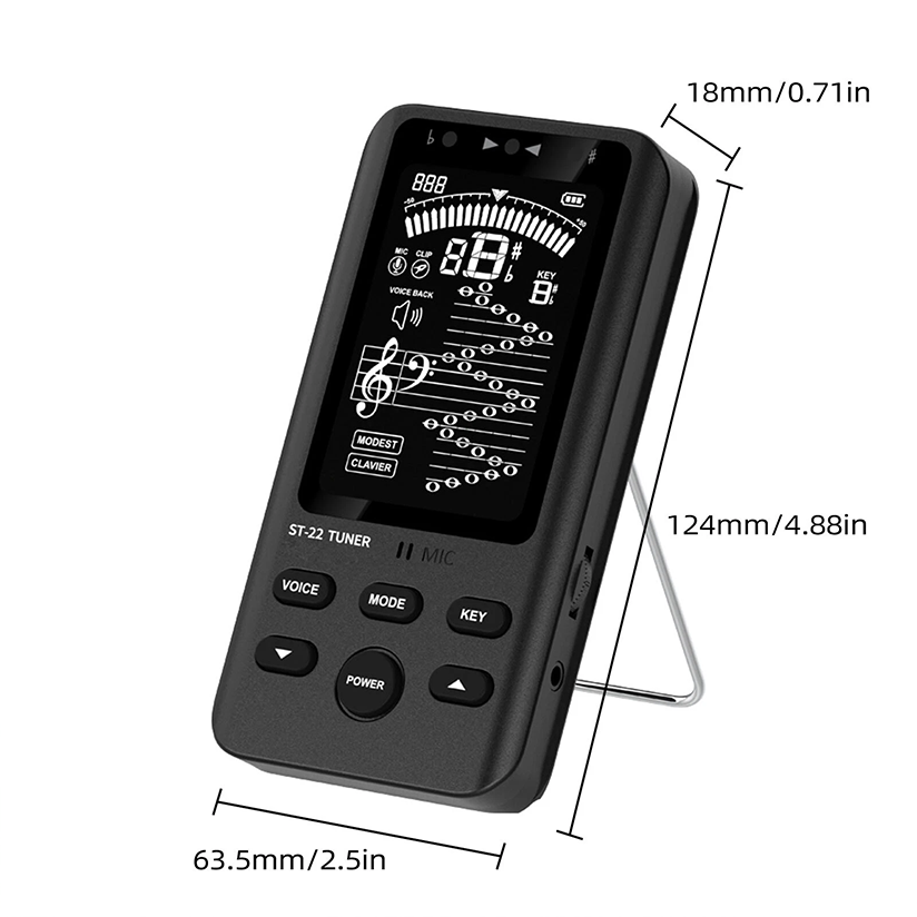 Metronome, tuner, pitch meter, precision tuner